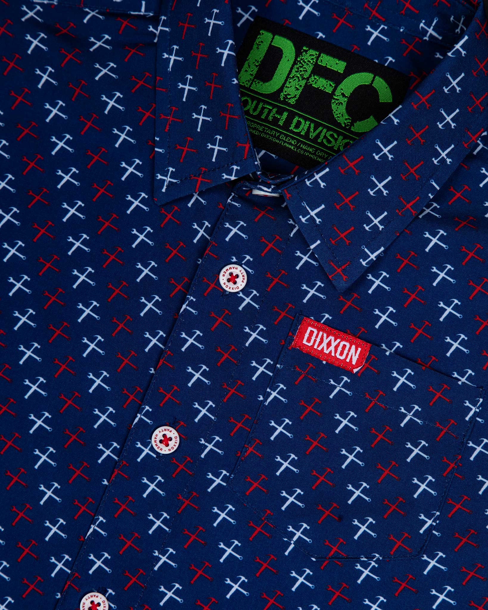 Youth Party Hammer Party Shirt - Image 2