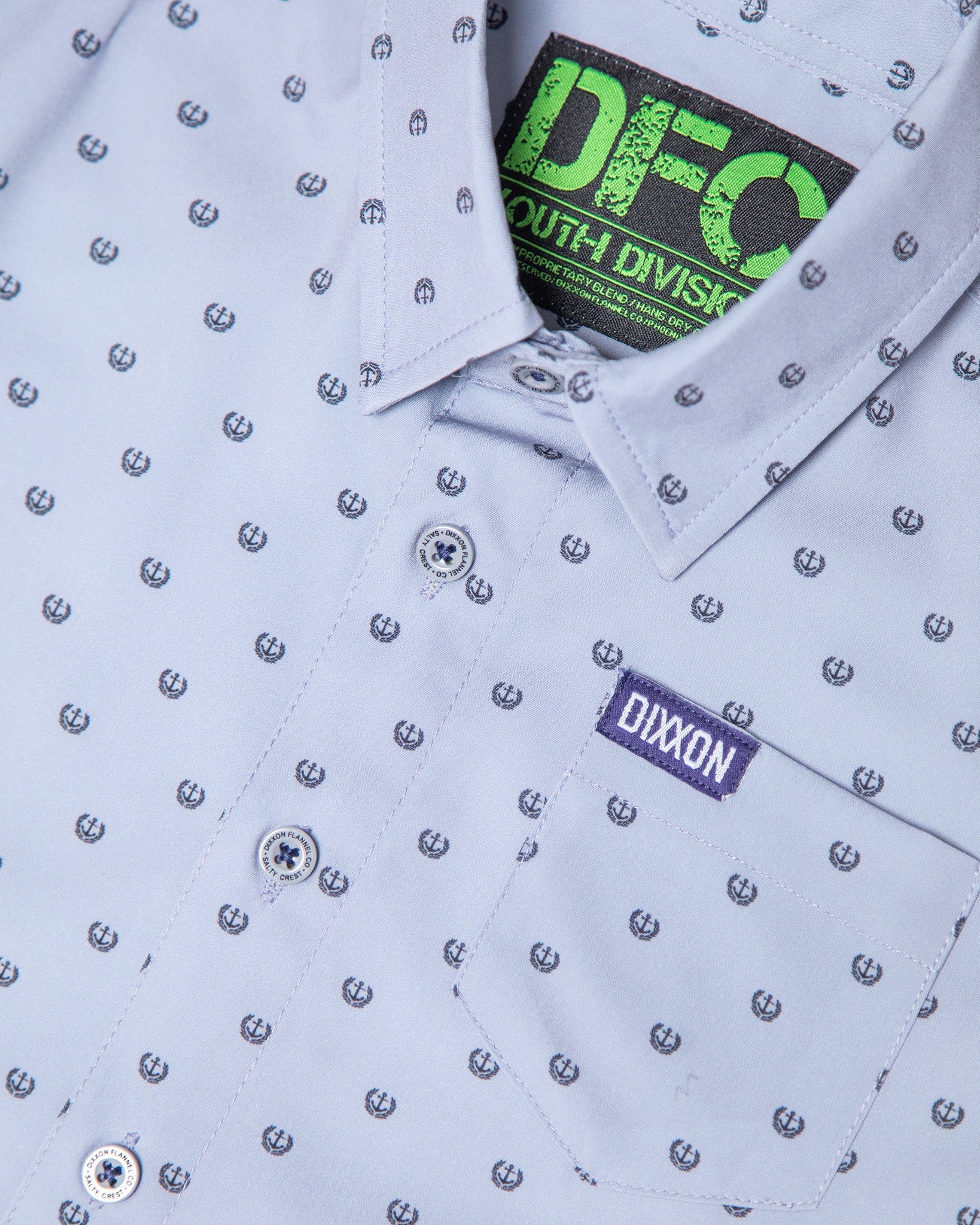 Youth Salty Crest Party Shirt - Image 2