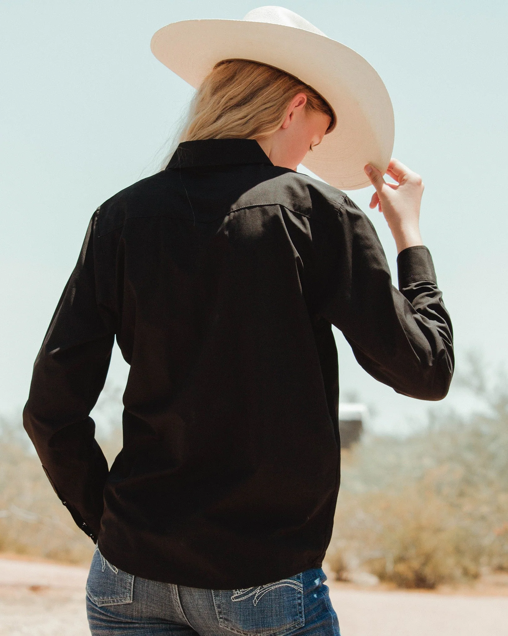 Youth Outlaw Bamboo Long Sleeve - Lasso - Image 5